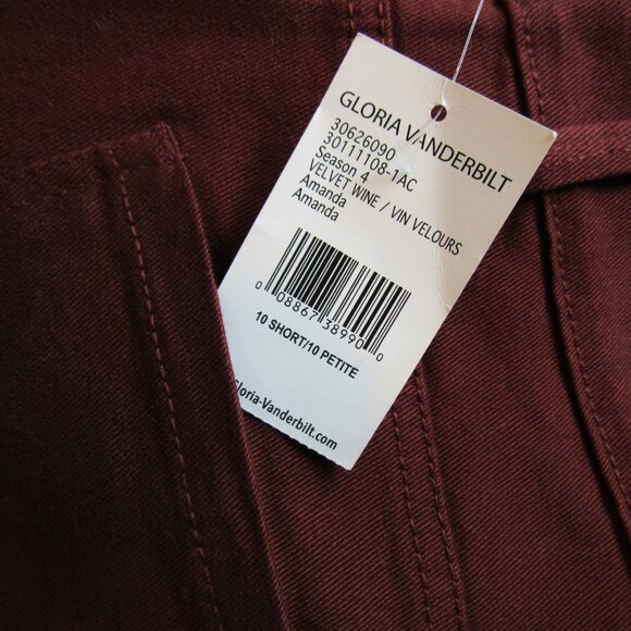 NEW Gloria Vanderbilt "Amanda" Slimming Jeans, Stretch Cotton - Picture 6 of 6